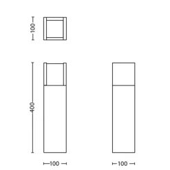 Philips LED sokkellamp Arbour UE, 3.000 K
