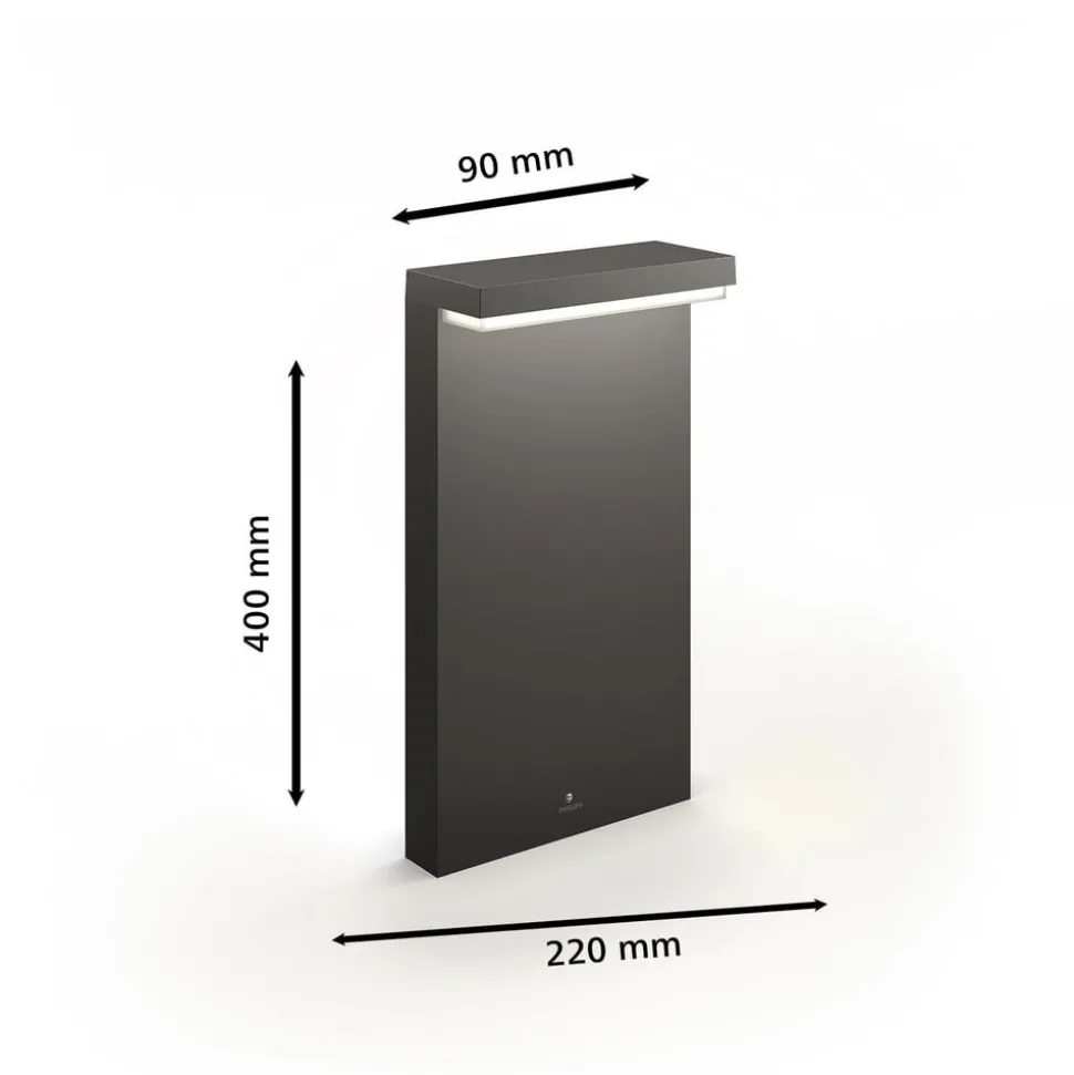 Philips LED sokkellamp Bustan UE, 2.700 K