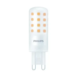 Philips LED stiftlamp, G9, 4W, mat, 480lm, 2.700K, dimbaar