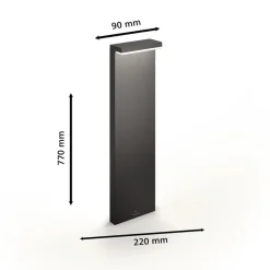Philips LED tuinpadverlichting Bustan UE, 2.700 K