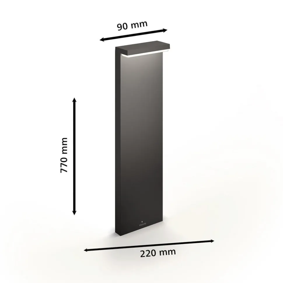 Philips LED tuinpadverlichting Bustan UE, 2.700 K