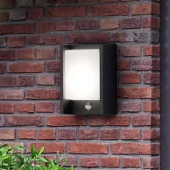 Philips LED wandlamp Arbour UE, sensor, 2.700 K