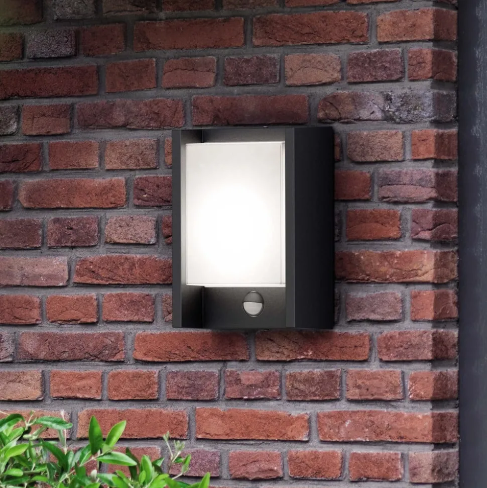 Philips LED wandlamp Arbour UE, sensor, 2.700 K