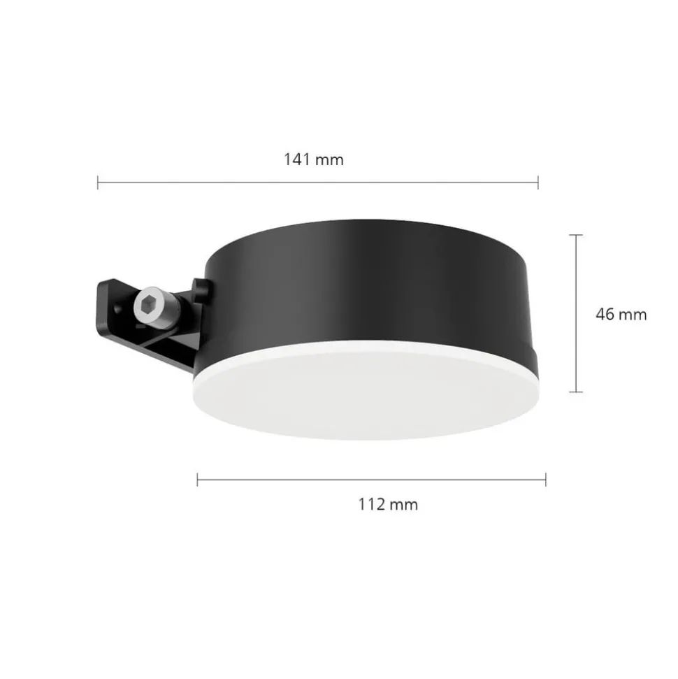 Philips LED wandlamp Vynce, Ø kop 11,2 cm
