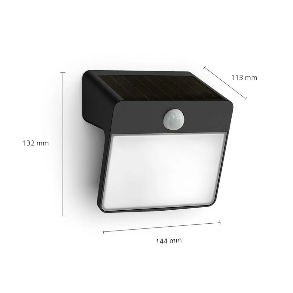 Philips LED wandlamp Yarixa, bewegingsmelder