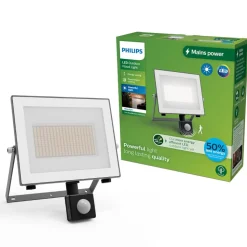 Philips LED-buitenspot Lois UE Sensor, 24 W, 3.000 K IP65