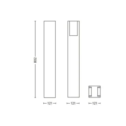 Philips myGarden Bridge tuinpadverlichting E27