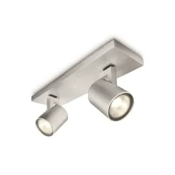 Philips myLiving Runner spot GU10 2-lamps alu