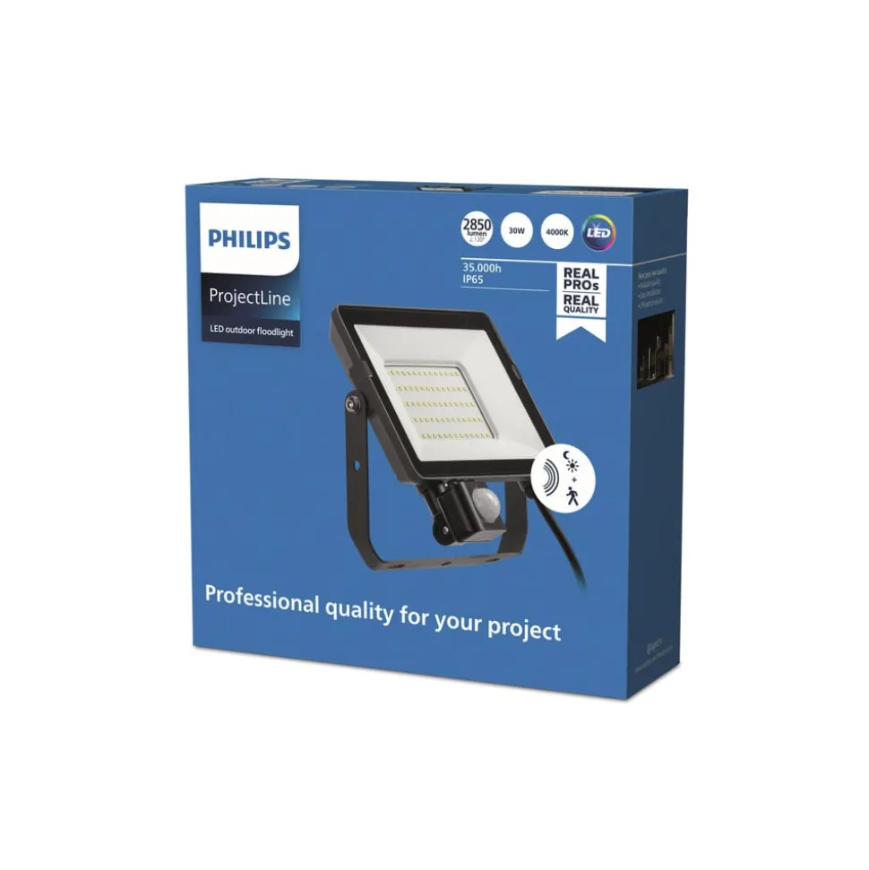 Philips ProjectLine buitenspot Sensor 4000K 30W