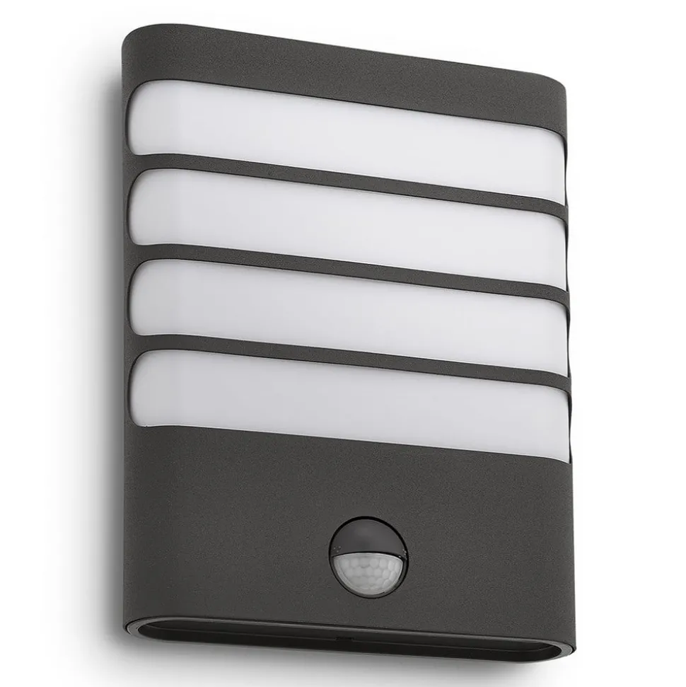 Philips Raccoon LED-buitenwandlamp antraciet
