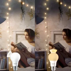 Philips SceneSwitch E27 8W LED lamp 2.700K mat