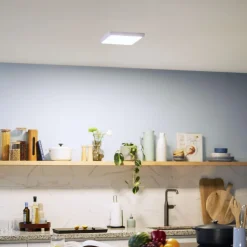 Philips Slim Surface LED 4.000K hoekig 21cm wit