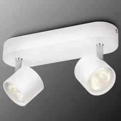 Philips Star draaibare LED spot wit 2-lamps