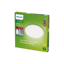 Philips SuperSlim LED IP54 Ø 25cm 4.000K wit
