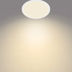Philips SuperSlim LED IP44 2.700K Ø 24,5 cm wit