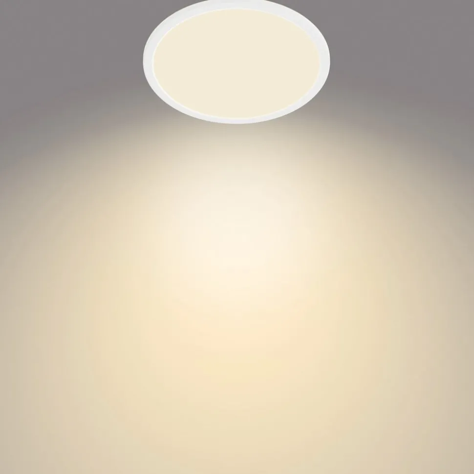 Philips SuperSlim LED IP44 2.700K Ø 24,5 cm wit