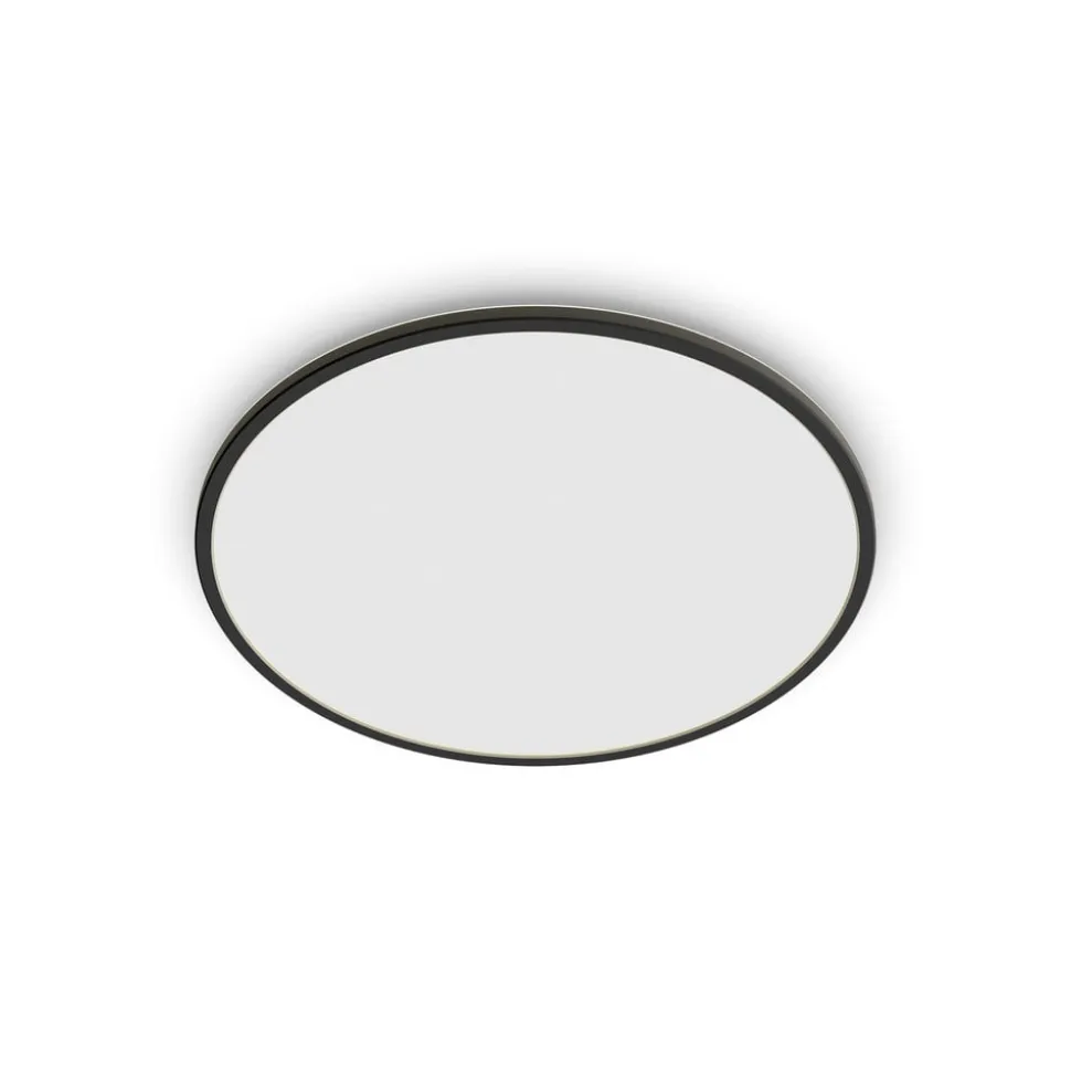 Philips SuperSlim LED IP54 Ø 25cm 2.700K zwart