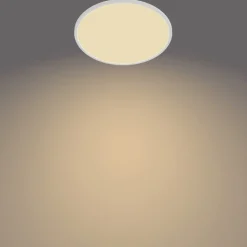 Philips SuperSlim plafondlamp 2.700K Ø42cm wit