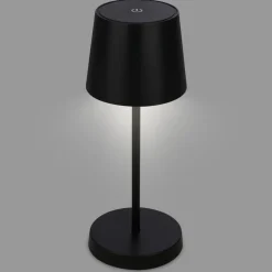 Piha LED tafellamp met oplaadbare batterij, zwart