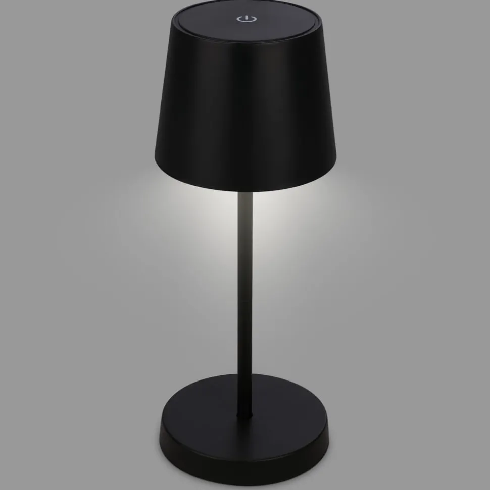 Piha LED tafellamp met oplaadbare batterij, zwart