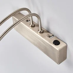 Piktura - LED schilderij verlichting met schakelaar, zilver