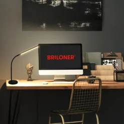 Pivaz LED tafellamp, touchdimmer, zwart