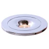 Plafond inbouwlamp Punto Lumi, zilver, 1 W, 3.000 K