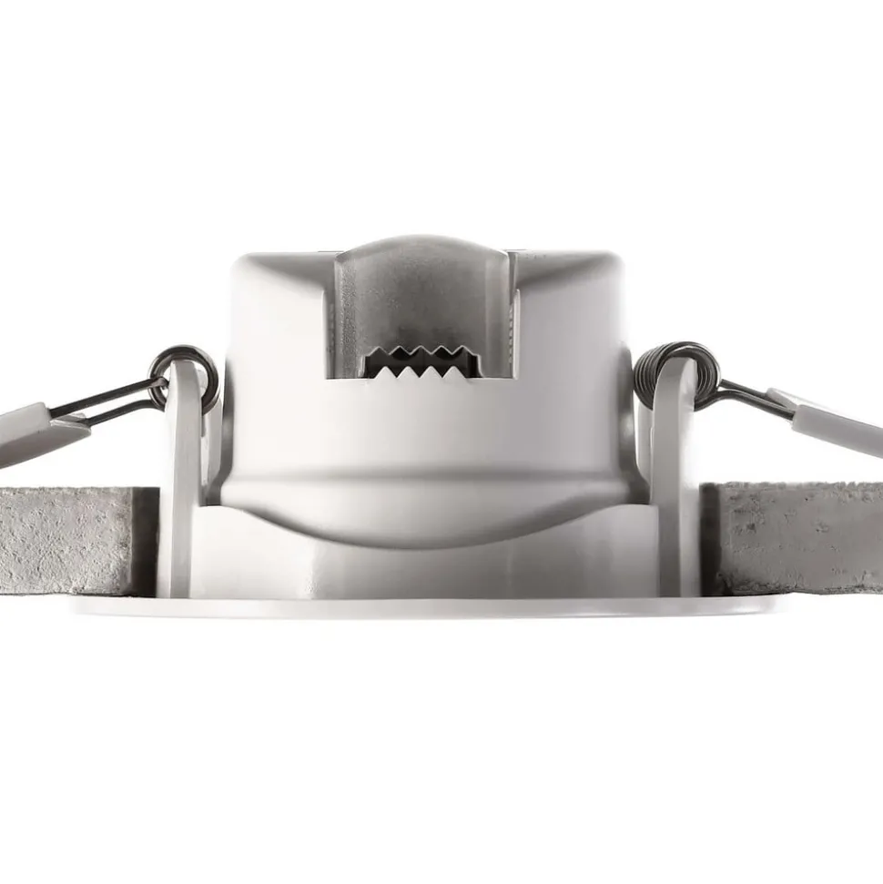 Plafond inbouwlamp SMD-68-230V, 3.000K, Ø8,5cm, zwart