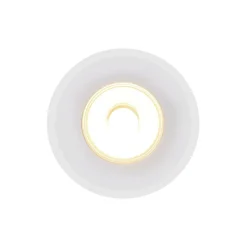 Plafond inbouwspot Rosalee, wit, IP65, CCT schakelaar