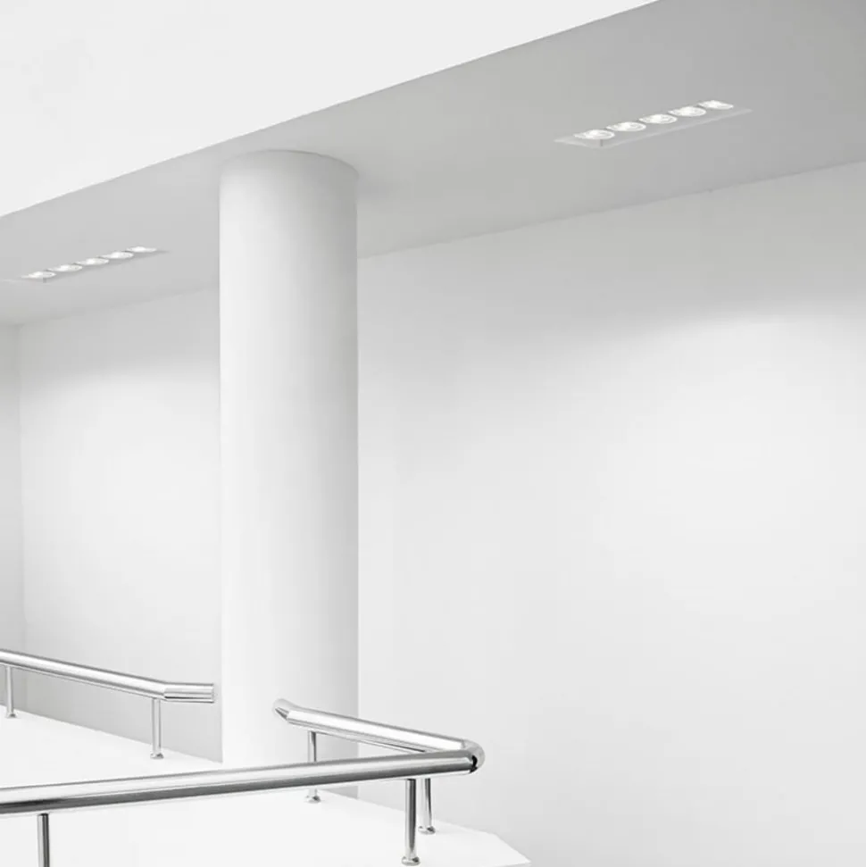 Plafondinbouwspot Olympia T233 5-lamps