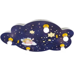 Plafondlamp afbeelding wolk Lillifee nachthemel