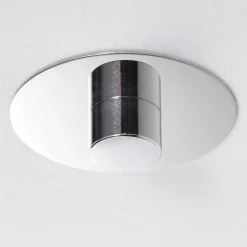 Plafondlamp Andria textiel, 60 cm, wit