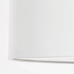 Plafondlamp Andria textiel, 60 cm, wit