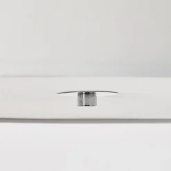 Plafondlamp Andria textiel, 60 cm, wit