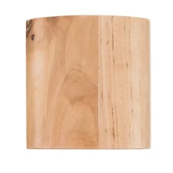 Plafondlamp Ara als cilinder van hout