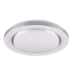 Plafondlamp Atria, Ø 48 cm, wit, kunststof, CCT