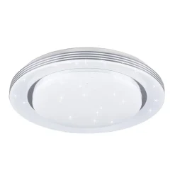 Plafondlamp Atria, Ø 48 cm, wit, kunststof, CCT