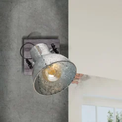 Plafondlamp Barnstaple industrieel design 1-lamp