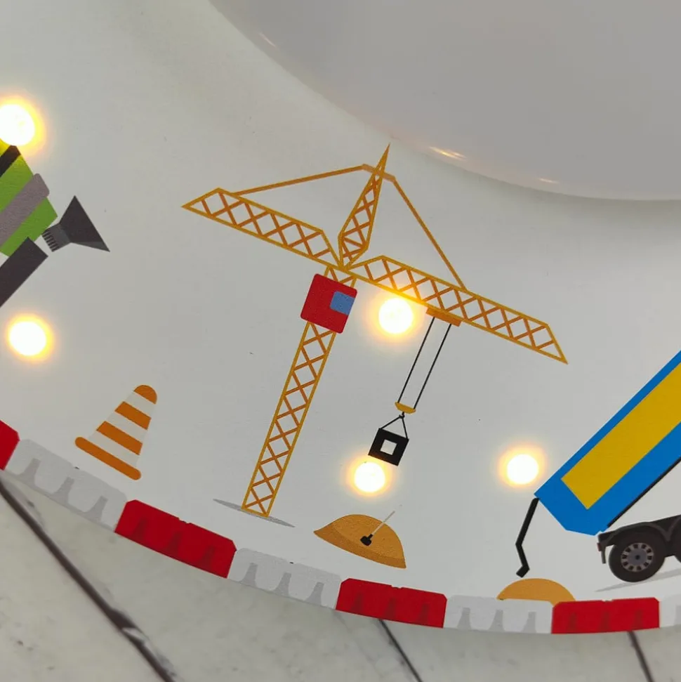 Plafondlamp Baustelle met LED sterrenhemel