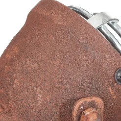 Plafondlamp Bente roest rond met 3 lampjes