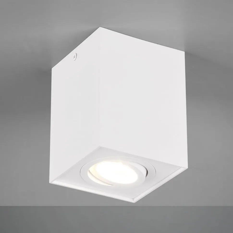 Plafondlamp Biscuit, 1-lamp, wit