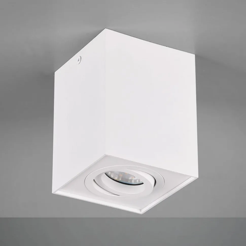 Plafondlamp Biscuit, 1-lamp, wit