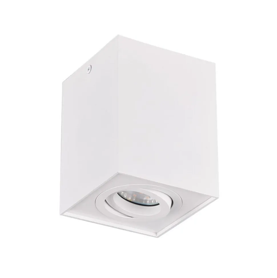 Plafondlamp Biscuit, 1-lamp, wit