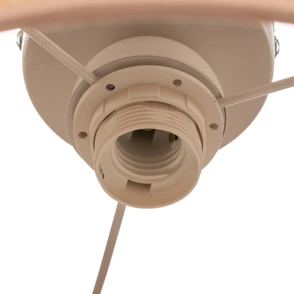 Plafondlamp Boho, Ø 45 cm ecru/jute