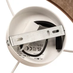 Plafondlamp Boho, Ø 45 cm ecru/jute