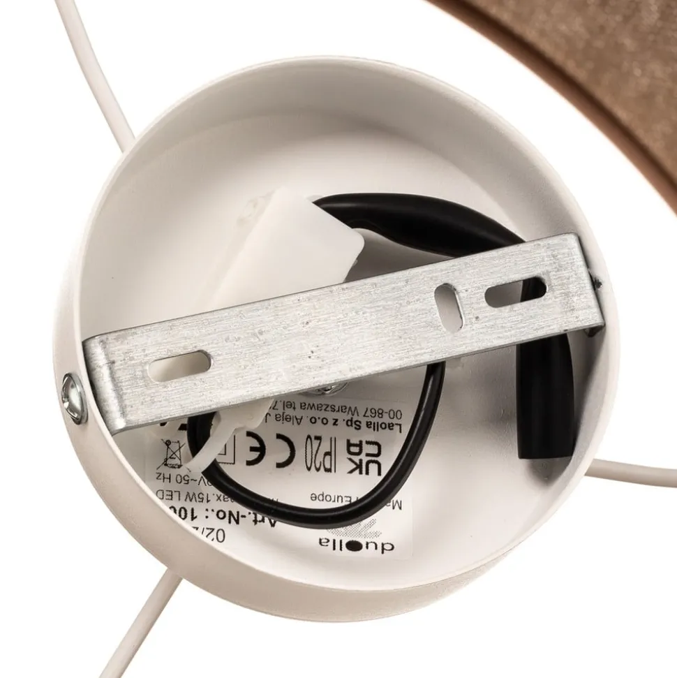 Plafondlamp Boho, Ø 45 cm ecru/jute