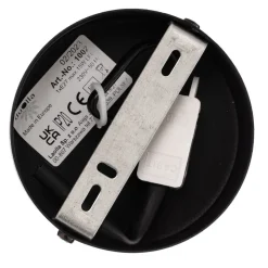 Plafondlamp Boho, rotan, beige/zwart