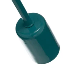 Plafondlamp Cambridge 6-lamps geel-turquoise-blauw