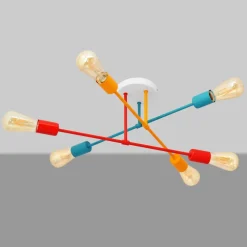 Plafondlamp Cambridge, 6-lamps