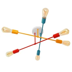 Plafondlamp Cambridge, 6-lamps